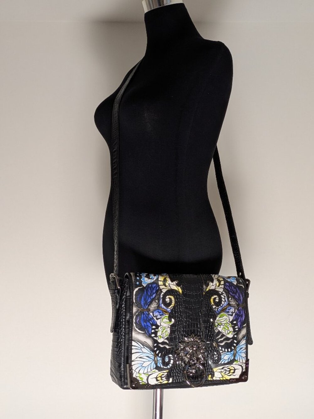 Women's Crossbody Eclectic Animal Print Faux Leather Bag